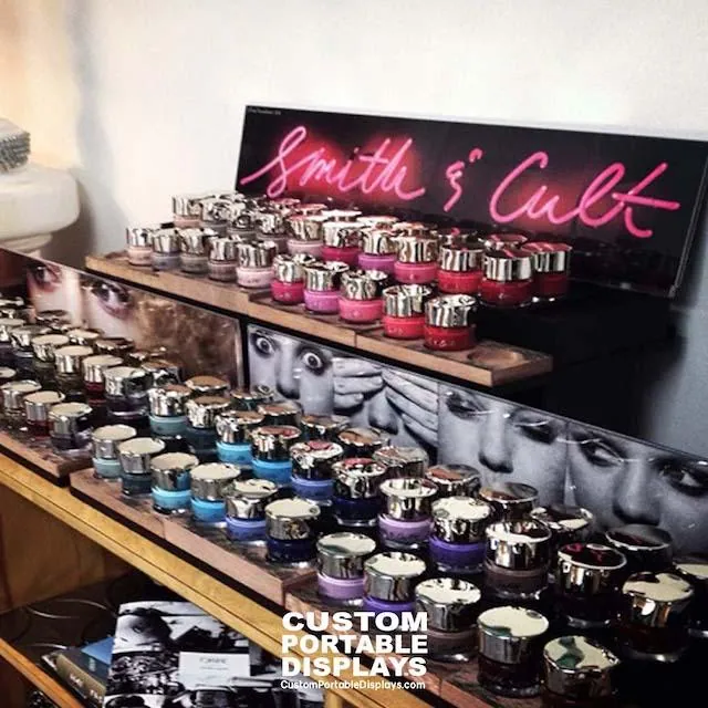Beauty Displays Smith and Cult Fashion Display