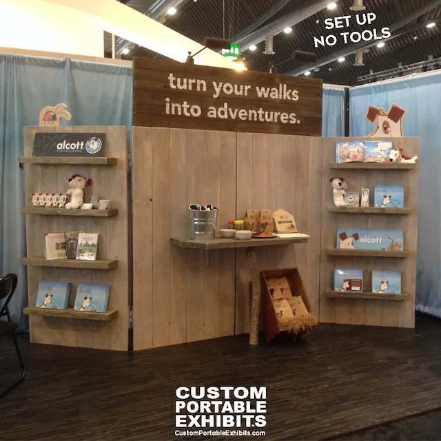 Portable Modular Booth Display Kits Pet Expo