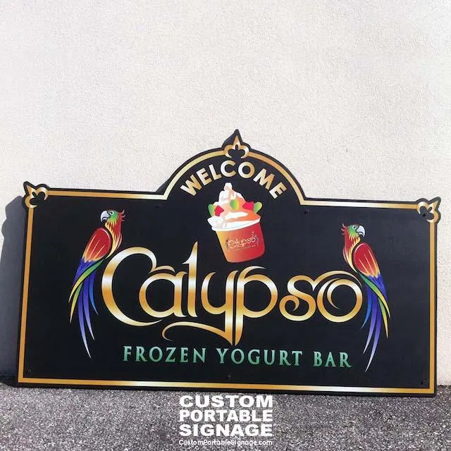Storefront Signage Printed Event-Bar Signs
